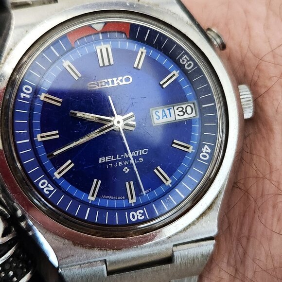 Vintage Seiko Bell-Matic 4006 - 6041.  Automatic - Picture 7 of 7